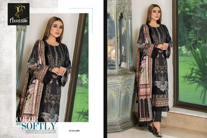 Firdous Lawn Flossie Cotton Pakistani Patch Work Suits