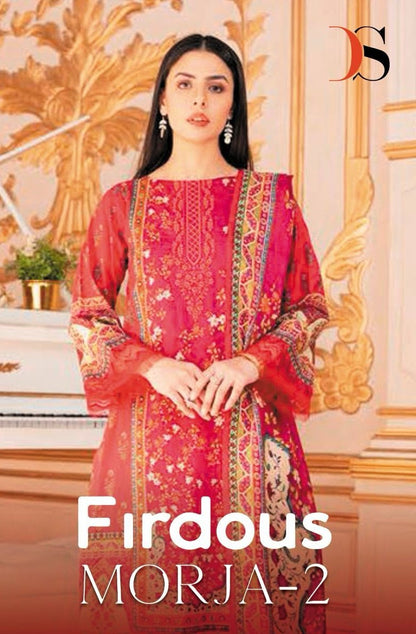 Firdous Morja-2 Deepsy Cotton Pakistani Salwar Suits