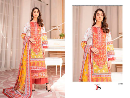 Firdous Morja-2 Deepsy Cotton Pakistani Salwar Suits