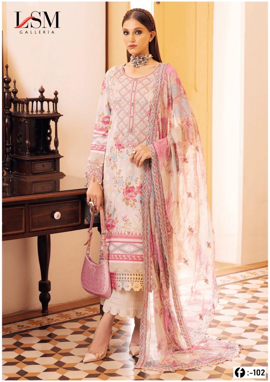 Firdous Queen Lawn Vol 10 Lsm Galleria Cotton Karachi Salwar Suits