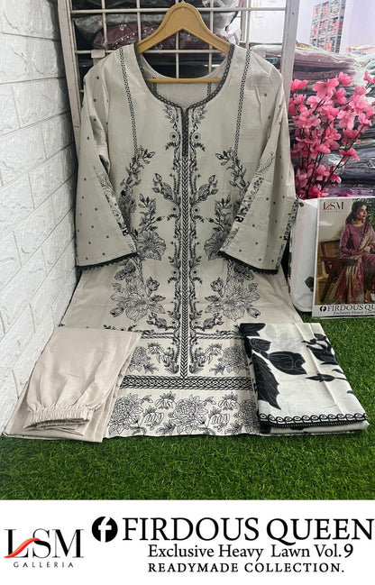 Firdous Queen Lawn Vol 9 Lsm Galleria Pakistani Readymade Suits