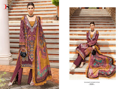 Firdous Queens Court Vol-5 Deepsy Cotton Pakistani Patch Work Suits