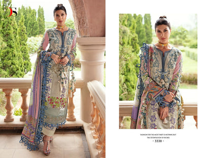 Firdous Queens Court Vol-5 Deepsy Cotton Pakistani Patch Work Suits