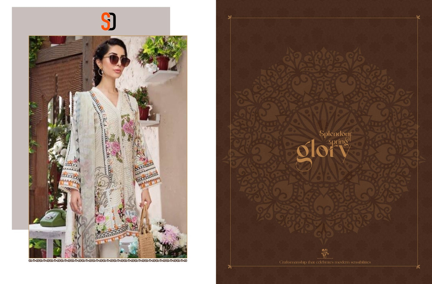 Firdous Vol 10 Shraddha Designer Lawn Cotton Pakistani Patch Work Suits