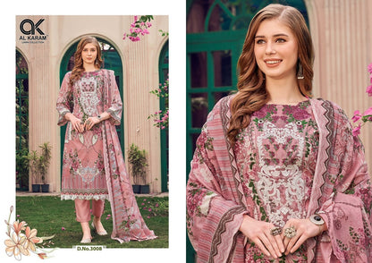 Firdous Vol 3 Al Karam Cotton Karachi Salwar Suits