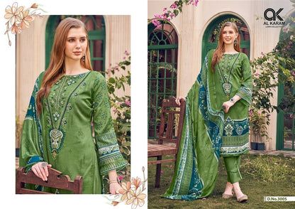 Firdous Vol 3 Al Karam Cotton Karachi Salwar Suits