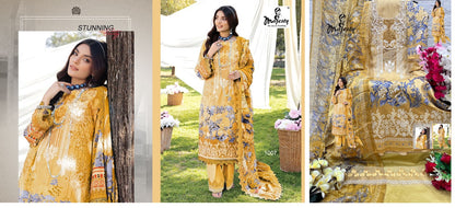 Firdous Vol 7 Majesty Jaam Cotton Pakistani Patch Work Suits