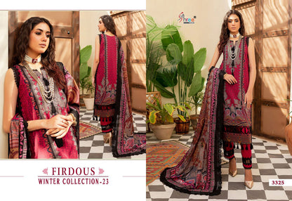 Firdous Winter Collection 23 Shree Fabs Pashmina Suits