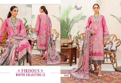 Firdous Winter Collection 23 Shree Fabs Pashmina Suits