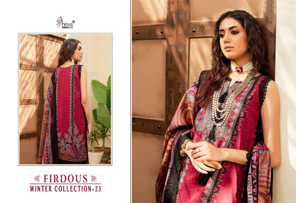 Firdous Winter Collection 23 Shree Fabs Pashmina Suits