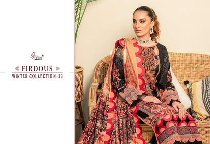 Firdous Winter Collection 23 Shree Fabs Pashmina Suits