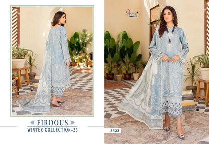 Firdous Winter Collection 23 Shree Fabs Pashmina Suits