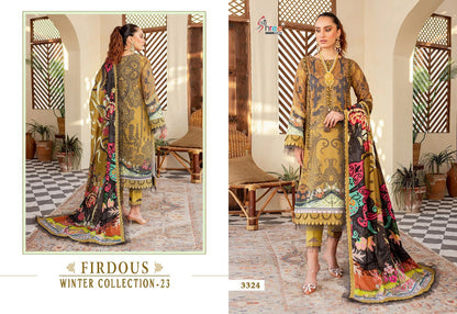 Firdous Winter Collection 23 Shree Fabs Pashmina Suits