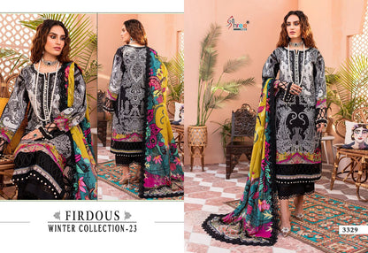 Firdous Winter Collection 23 Shree Fabs Pashmina Suits