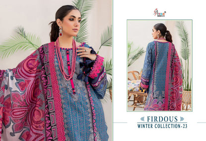 Firdous Winter Collection 23 Shree Fabs Pashmina Suits