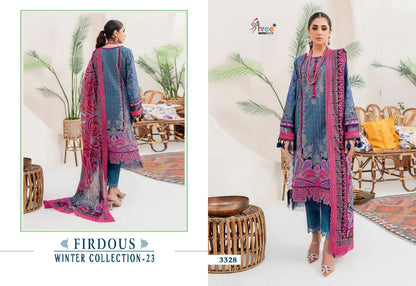 Firdous Winter Collection 23 Shree Fabs Pashmina Suits