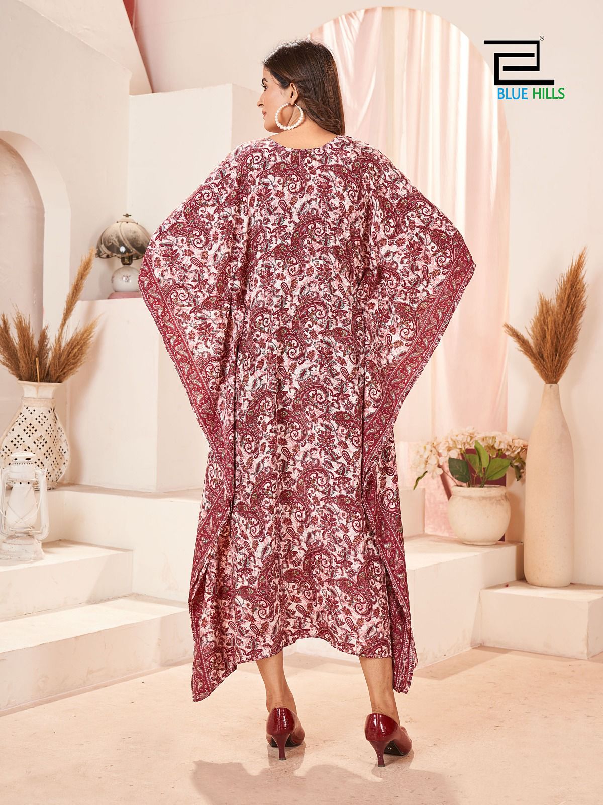 Fire Walk Vol 10 Blue Hills Crape Kaftans