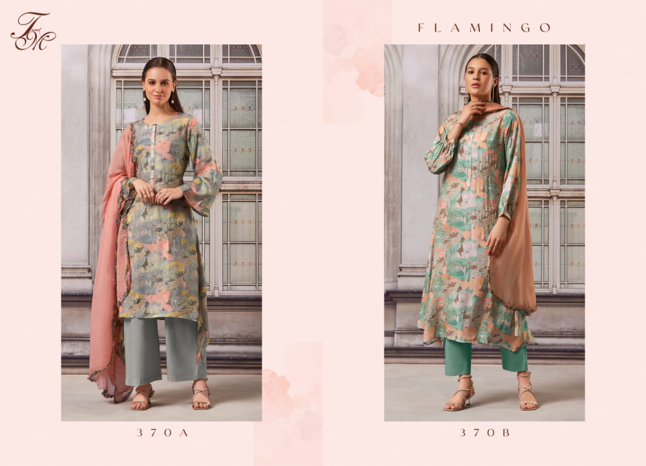 Flamingo 370 Tm Cotton Silk Pant Style Suits