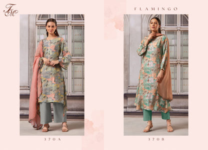 Flamingo 370 Tm Cotton Silk Pant Style Suits