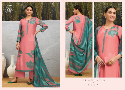 Flamingo 530 Tm Cotton Silk Pant Style Suits