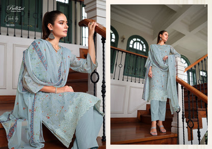 Florence Belliza Designer Studio Cotton Pant Style Suits