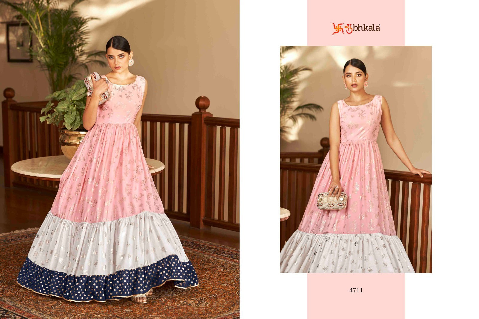 Flory Vol 18 Shubhkala Georgette One Piece Gown