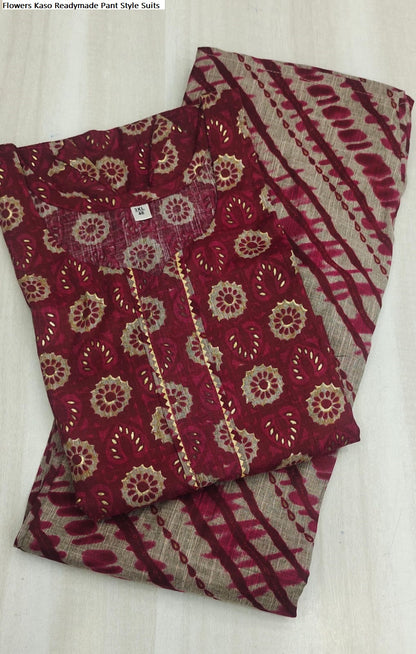 Flowers Kaso Capsule Readymade Pant Style Suits