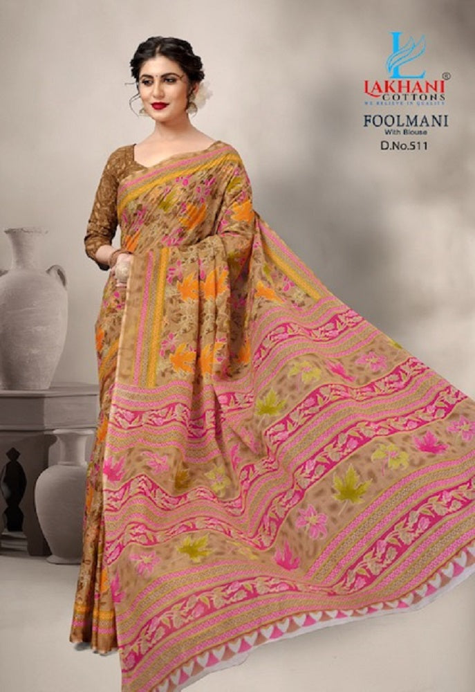 Foolmani Vol 5 Lakhani Cotton Sarees