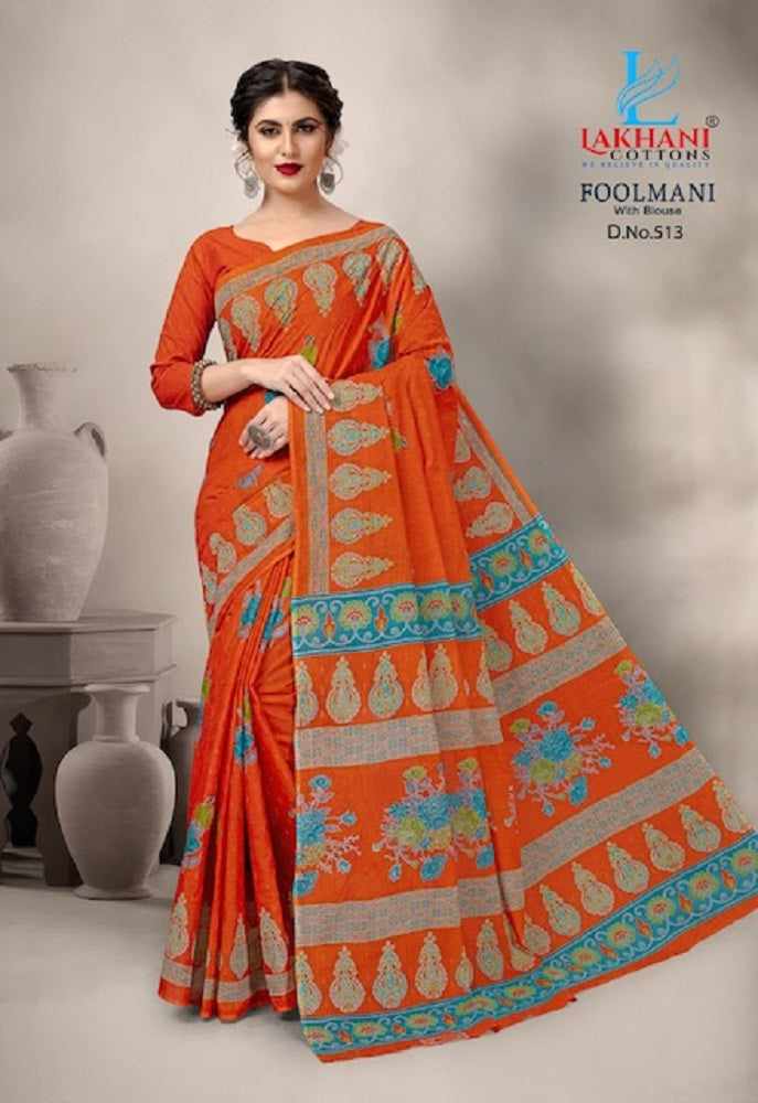 Foolmani Vol 5 Lakhani Cotton Sarees