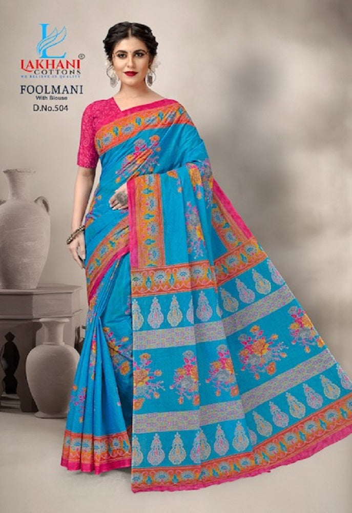 Foolmani Vol 5 Lakhani Cotton Sarees