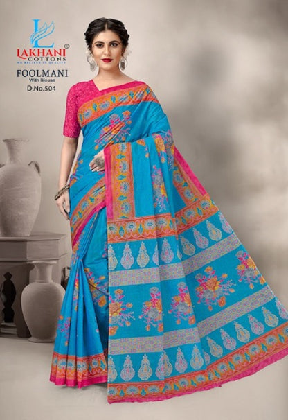 Foolmani Vol 5 Lakhani Cotton Sarees