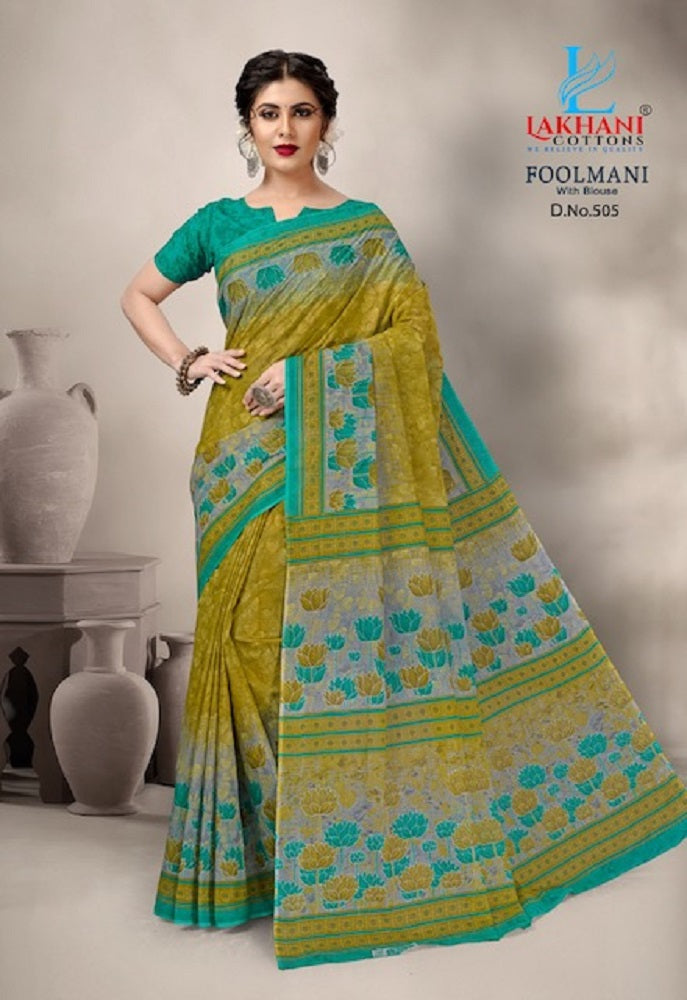 Foolmani Vol 5 Lakhani Cotton Sarees