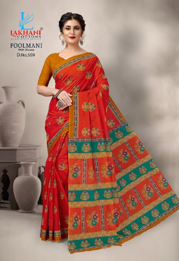 Foolmani Vol 5 Lakhani Cotton Sarees