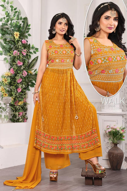 Fresh Look Kh Readymade Plazzo Style Suits