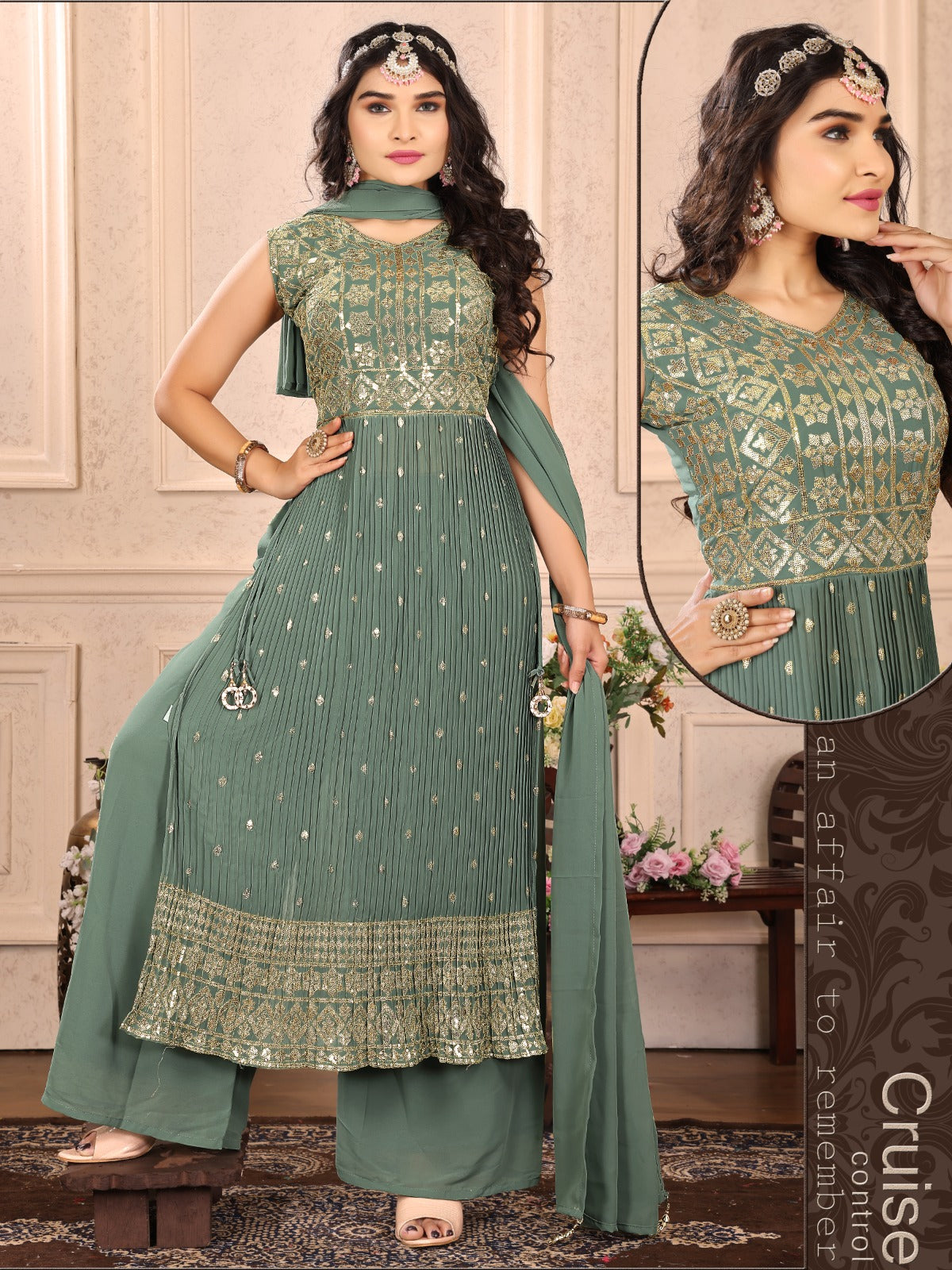 Fresh Look Kh Readymade Plazzo Style Suits