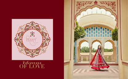 Gajgamini Virasat Dola Jacquard Gown Dupatta Set