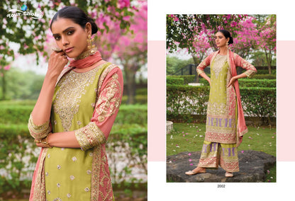 Galaxy-2 Your Choice Chinon Pakistani Readymade Suits