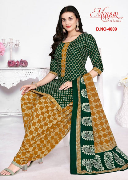 Gamthi Vol 4 Mayur Creation Cotton Dress Material