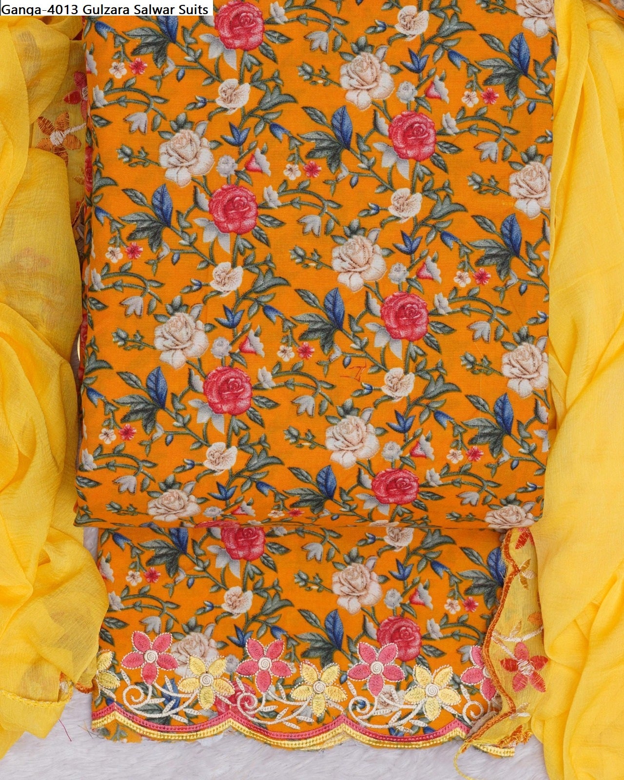 Ganga-4013 Gulzara Cotton Salwar Suits