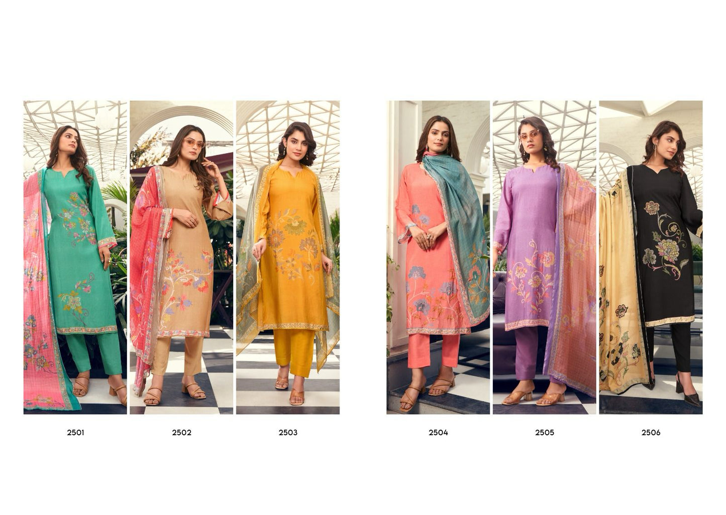 Garden Of Dreams Rupali Muslin Pant Style Suits