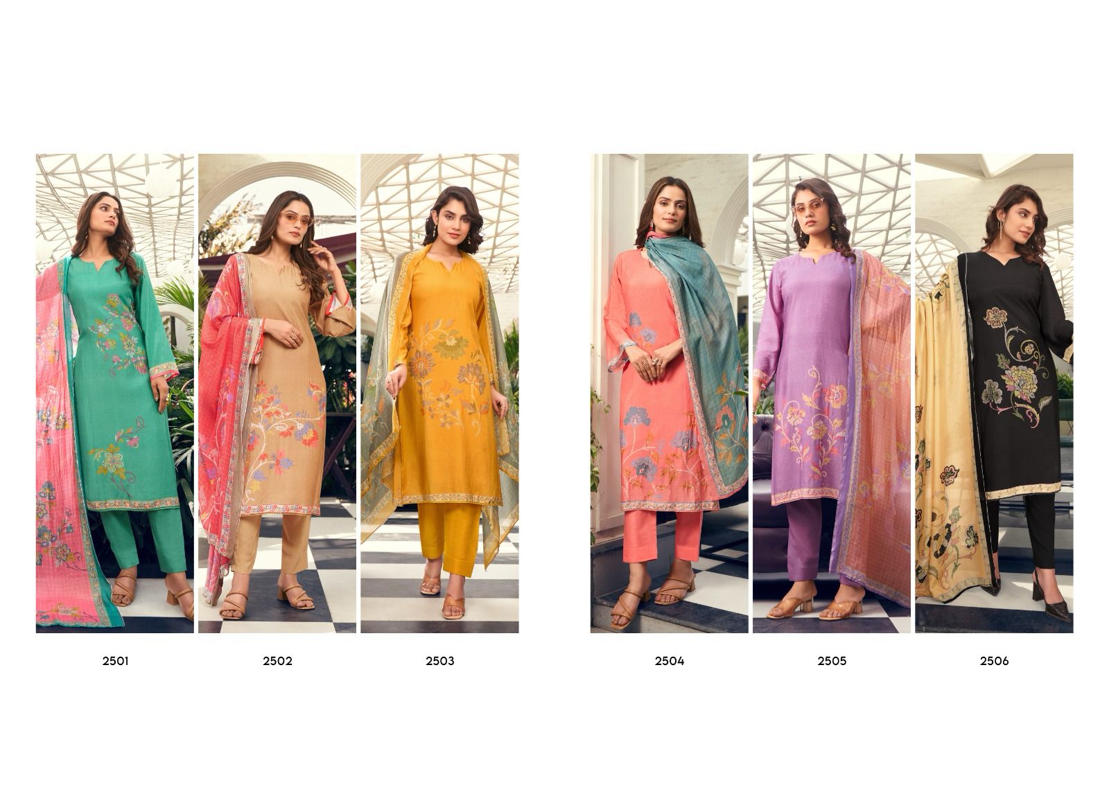 Garden Of Dreams Rupali Muslin Pant Style Suits