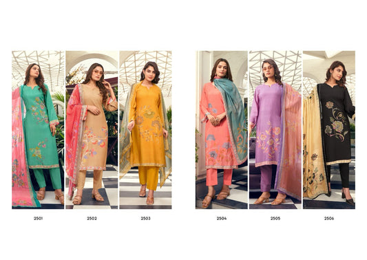 Garden Of Dreams Rupali Muslin Pant Style Suits