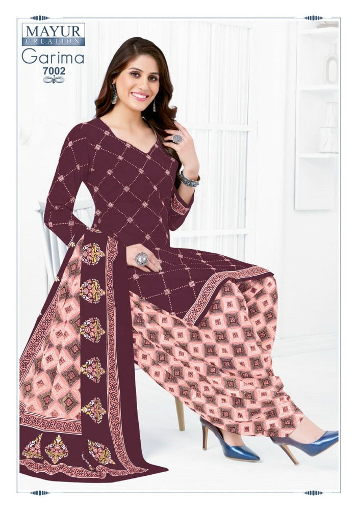 Garima Vol 7 Mayur Creation Cotton Dress Material