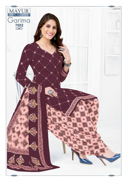 Garima Vol 7 Mayur Creation Cotton Dress Material