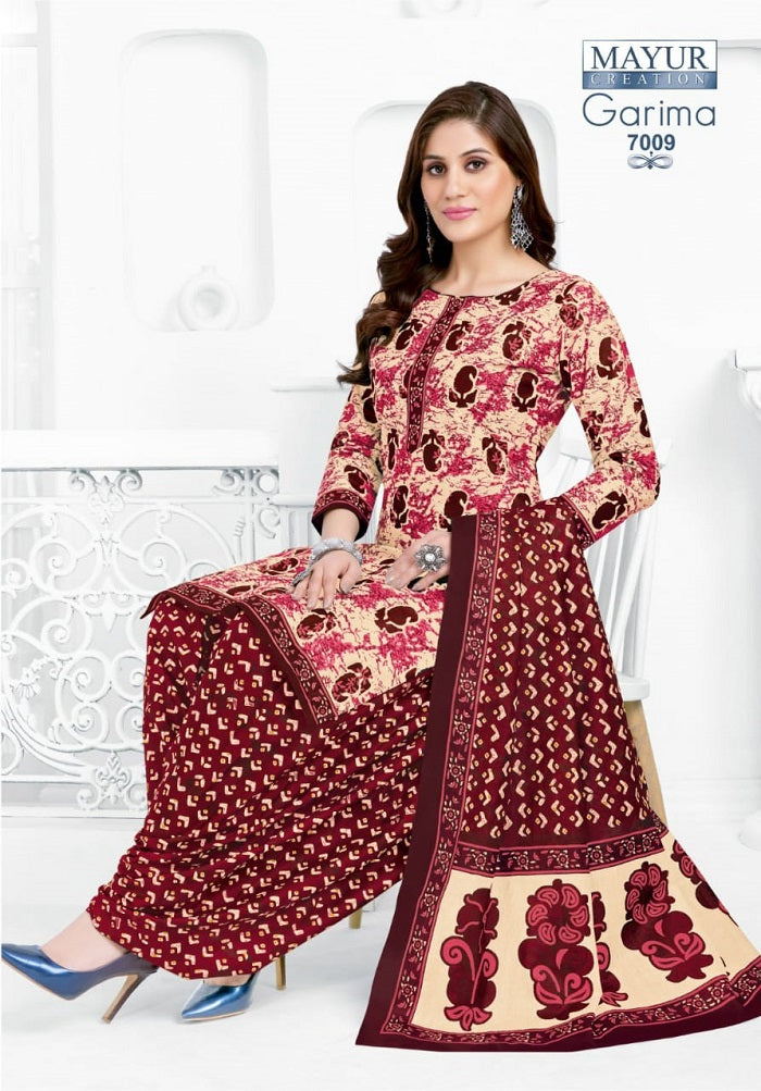 Garima Vol 7 Mayur Creation Cotton Dress Material