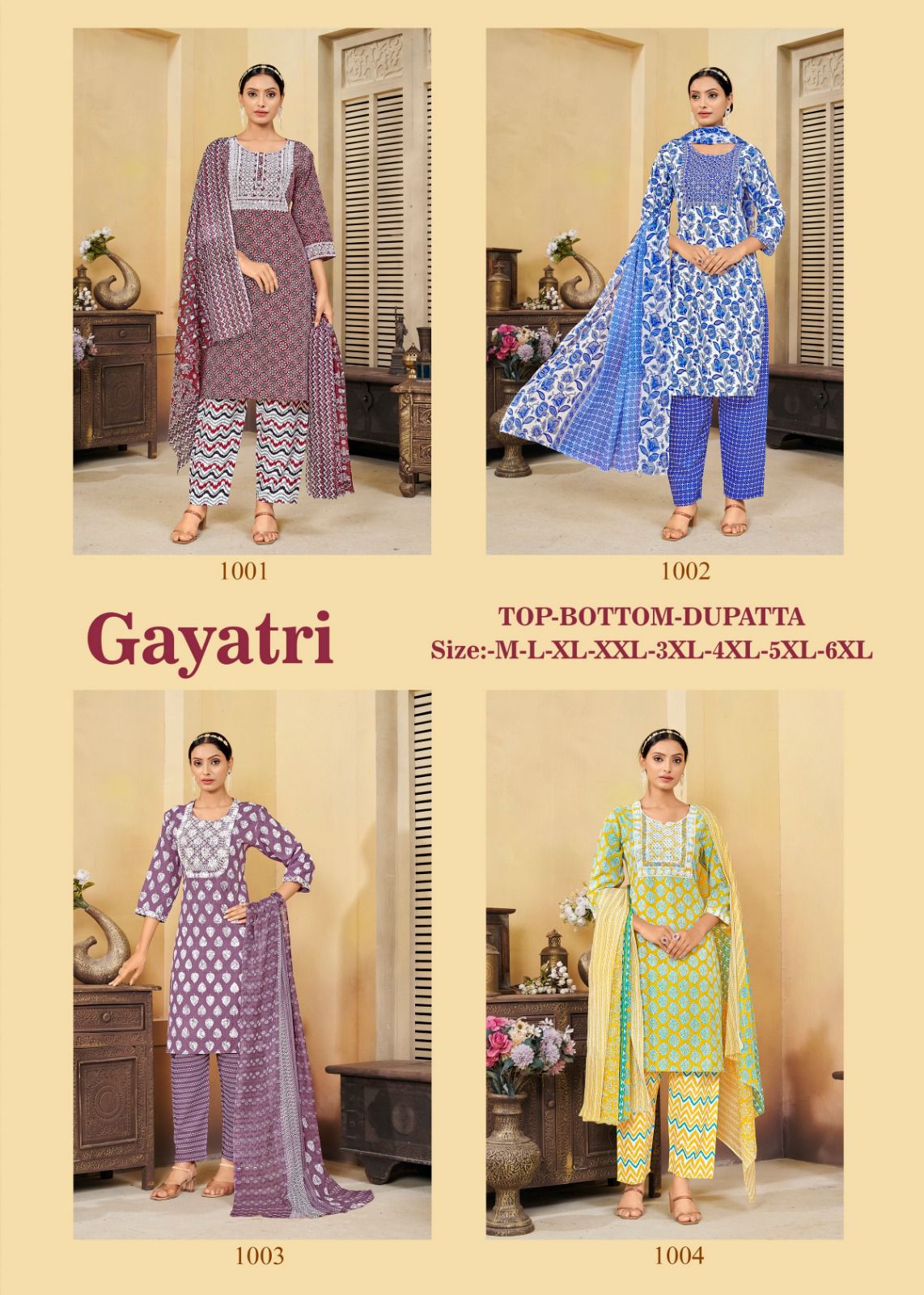 Gayatri Mf Rayon Readymade Pant Style Suits