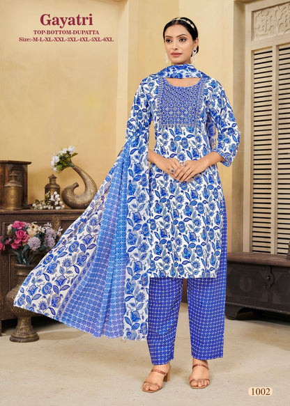 Gayatri Mf Rayon Readymade Pant Style Suits