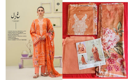 Gazal 23 Gull Jee Original Pakistani Suits