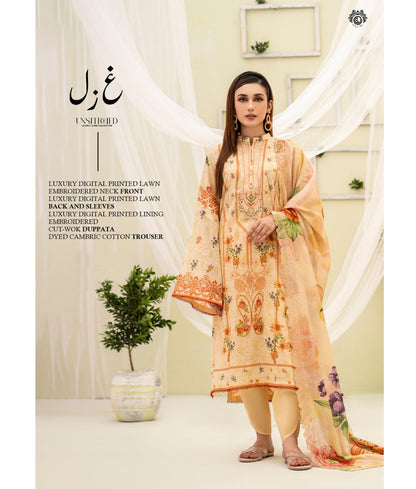 Gazal 23 Gull Jee Original Pakistani Suits