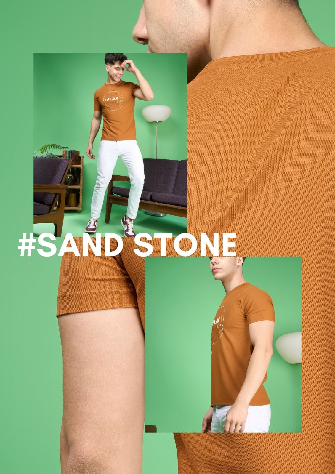 Gdn J E 4 Maxzone Clothing Honey Comb Mens Tshirts